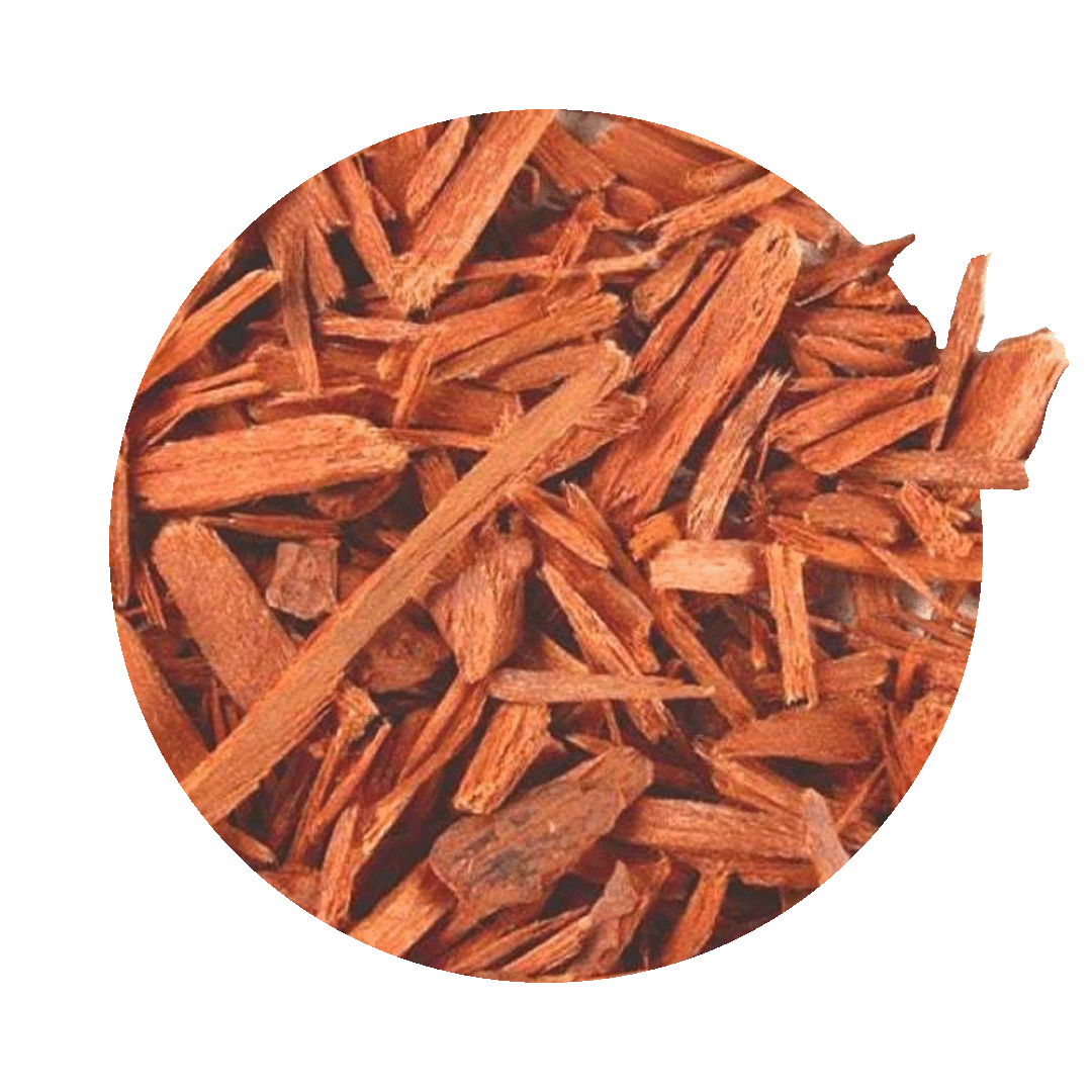 Bark of yohimbe as small pieces