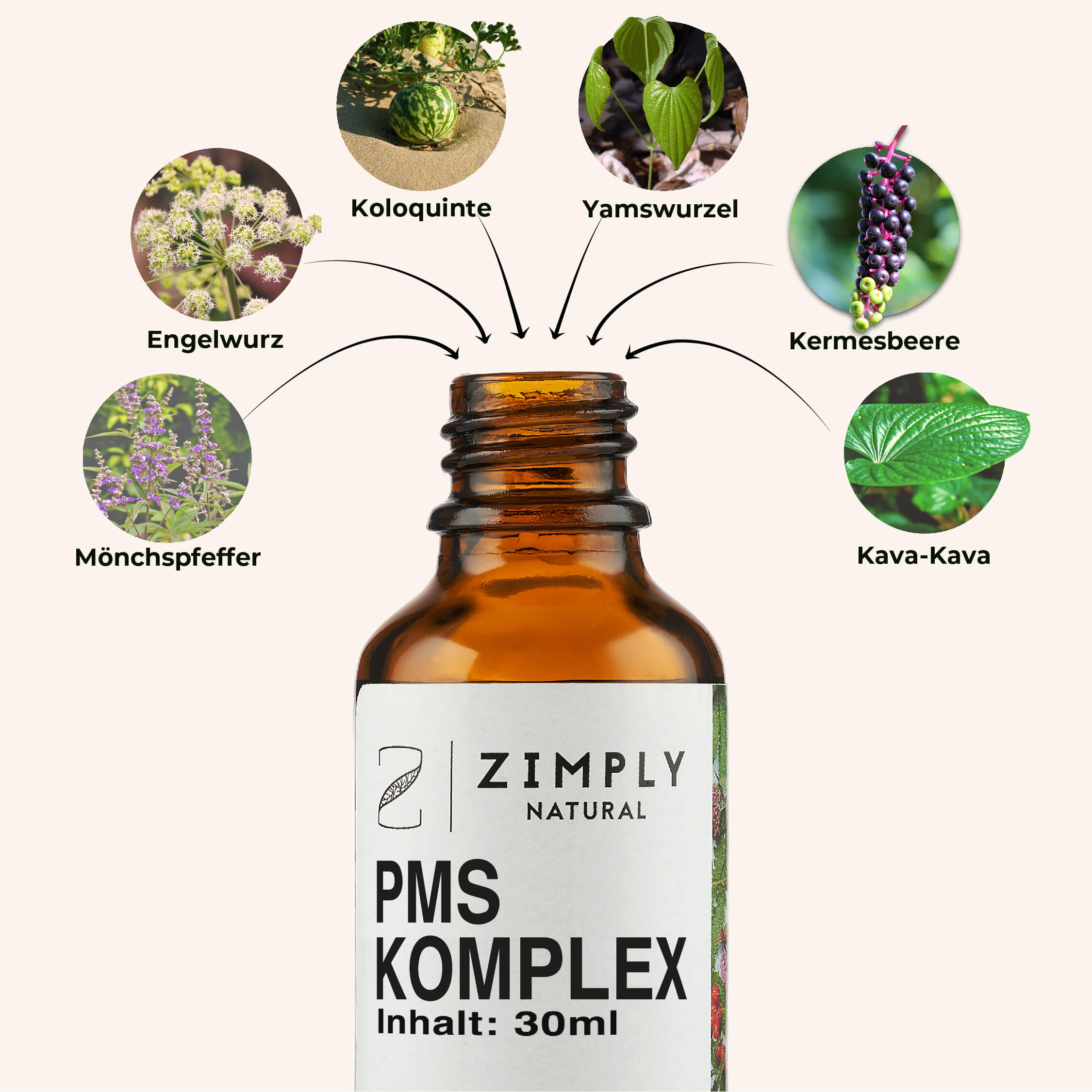 Zimply Natural PMS Complex Mixture