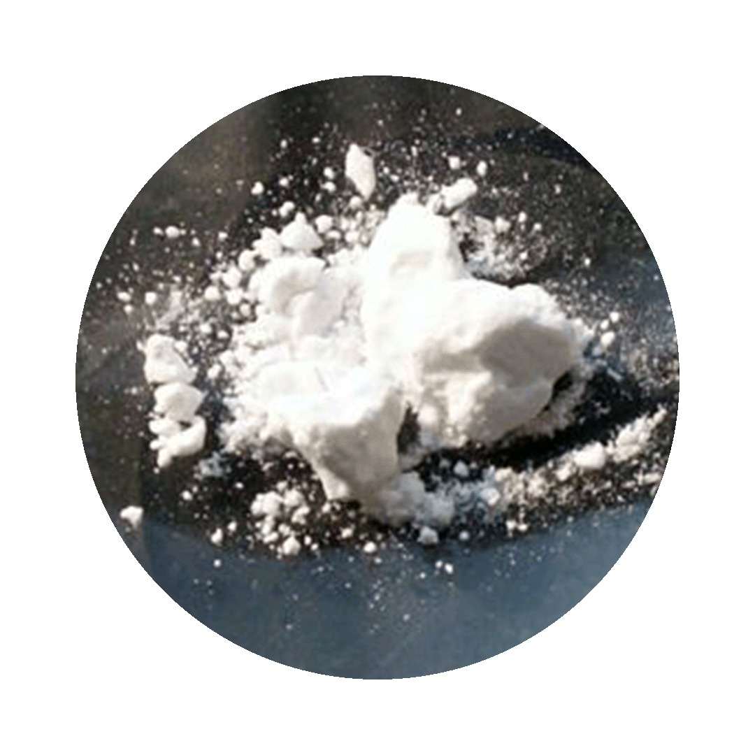 White sodium phosphoricum powder